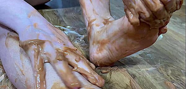  Messy Erotic Foot Fetish “Fantastic” and a Messy Pussy plus MORE!